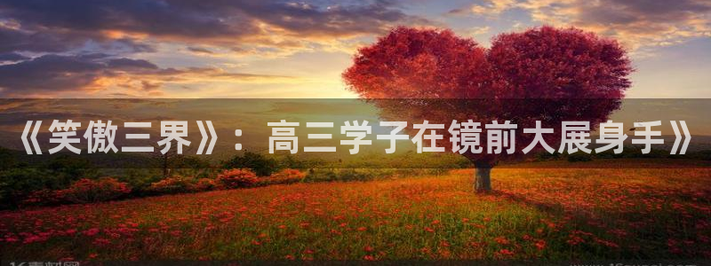 包子漫画下拉式：《笑傲三界》：高三学子在镜前大展身手》